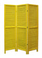 Screens Wood Screen Doors - 1" x 48" x 67" Yellow, Wood, Shutter - Screen HomeRoots