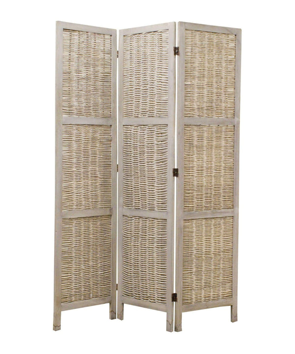 Screens Wood Screen Doors - 1" x 52" x 67" Beige, Wood - Screen HomeRoots