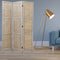Screens Wood Screen Doors - 1" x 52" x 67" Beige, Wood - Screen HomeRoots