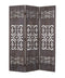 Screens Wood Screen Doors - 1" x 52" x 67" Brown, 3 Panel, Wood - Screen HomeRoots