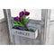Screens Wood Screen Doors - 1" x 53" x 70" Gray, Pot Garden, Wood - Screen HomeRoots