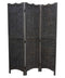 Screens Wood Screen Doors - 1" x 53" x 71" Charcoal, Wood - Screen HomeRoots