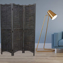 Screens Wood Screen Doors - 1" x 53" x 71" Charcoal, Wood - Screen HomeRoots