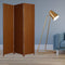 Screens Wood Screen Doors - 1" x 54" x 72" Dark Brown, Wood - 3 Panel Screen HomeRoots