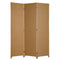 Screens Wood Screen Doors - 1" x 54" x 72" Light Brown, Wood - 3 Panel Screen HomeRoots