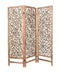 Screens Wood Screen Doors - 1" x 60" x 69" Brown, 3 Panel, Wood, Foldable - Screen HomeRoots