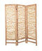 Screens Wood Screen Doors - 1" x 60" x 69" Brown, 3 Panel, Wood, Foldable - Screen HomeRoots