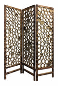 Screens Wood Screen Doors - 1" x 60" x 69" Natural, Bamboo, Slice - Screen HomeRoots