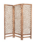 Screens Wood Screen Doors - 1" x 60" x 69" Natural Rope Wooden - Screen HomeRoots