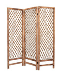 Screens Wood Screen Doors - 1" x 60" x 69" Natural Rope Wooden - Screen HomeRoots
