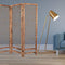 Screens Wood Screen Doors - 1" x 60" x 69" Natural Rope Wooden - Screen HomeRoots
