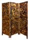 Screens Wood Screen Doors - 1" x 60" x 69" Natural, Wood - 3 panel Screen HomeRoots