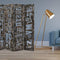 Screens Wood Screen Doors - 1" x 60" x 71" Brown, Distressed Wooden - Screen HomeRoots