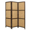 Screens Wood Screen Doors - 1" x 60" x 72" Brown, Braided Rope, Wooden - Screen HomeRoots