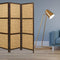 Screens Wood Screen Doors - 1" x 60" x 72" Brown, Braided Rope, Wooden - Screen HomeRoots