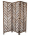 Screens Wood Screen Doors - 1" x 63" x 72" Brown, Wood - Screen HomeRoots