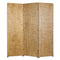Screens Wood Screen Doors - 1" x 63" x 72" Gold, Wood, 3 Panel - Screen HomeRoots