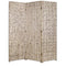 Screens Wood Screen Doors - 1" x 63" x 72" Silver, Wood, 3 Panel - Screen HomeRoots