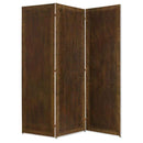 Screens Wood Screen Doors - 1" x 65" x 72" Bronze, Wood, Forger - Screen HomeRoots
