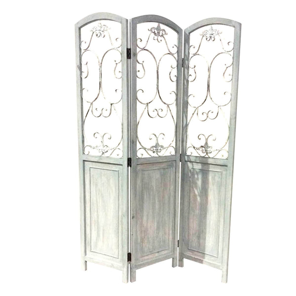 Screens Wood Screen Doors - 1" x 68" x 48" Blue ,Wood - Screen HomeRoots