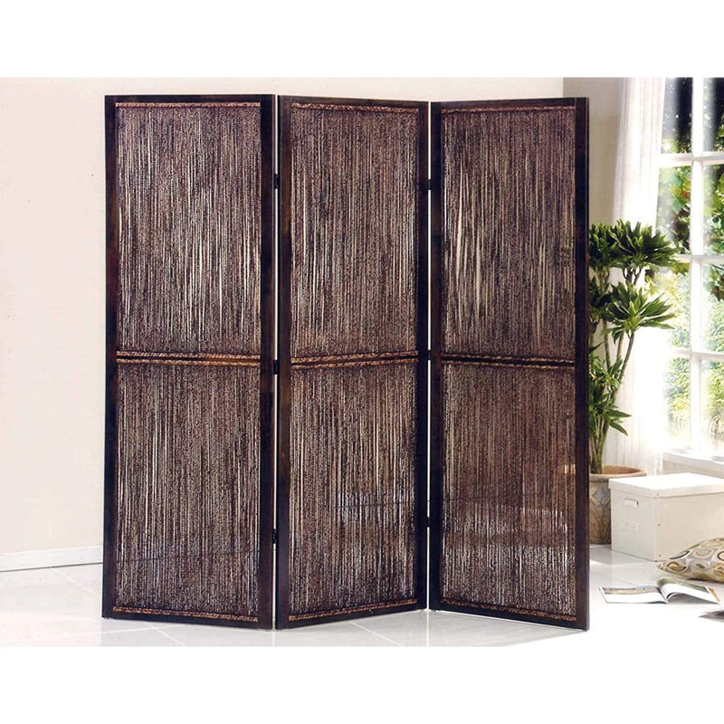 Screens Wood Screen Doors - 1" x 72" x 72" Brown, Wood - Screen HomeRoots