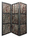 Screens Wood Screen Doors - 1" x 72" x 72" Cherry, Branch Wood - Screen HomeRoots