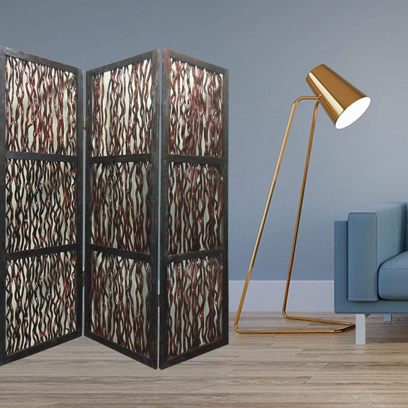 Screens Wood Screen Doors - 1" x 72" x 72" Cherry, Branch Wood - Screen HomeRoots