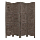 Screens Wood Screen Doors - 1" x 76" x 84" Gray, Wood- Screen HomeRoots