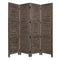 Screens Wood Screen Doors - 1" x 76" x 84" Gray, Wood- Screen HomeRoots