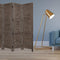 Screens Wood Screen Doors - 1" x 76" x 84" Gray, Wood- Screen HomeRoots