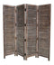 Screens Wood Screen Doors - 1" x 80" x 84" Brown, Wood- Screen HomeRoots
