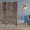 Screens Wood Screen Doors - 1" x 80" x 84" Brown, Wood- Screen HomeRoots