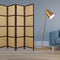 Screens Wood Screen Doors - 1" x 80" x 96" Brown, Wood, Braided Rope - Screen HomeRoots