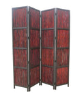 Screens Wood Screen Doors - 1" x 80" x 96" Cherry, 4 Panel, Wood - Screen HomeRoots