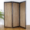 Screens Wood Screen Doors - 1" x 84" x 84" Brown, Wood, 3 Panel - Screen HomeRoots
