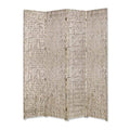 Screens Wood Screen Doors - 1" x 84" x 84" Silver, Wood - Screen HomeRoots