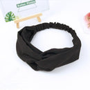 Scrunchies Woman Knotted Turban Hair Accessories for Girls Turban Elastic Hairband Head Wrap Striped  Hair Scrunchies W276 AExp