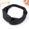 Scrunchies Woman Knotted Turban Hair Accessories for Girls Turban Elastic Hairband Head Wrap Striped  Hair Scrunchies W276 AExp