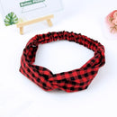 Scrunchies Woman Knotted Turban Hair Accessories for Girls Turban Elastic Hairband Head Wrap Striped  Hair Scrunchies W276 JadeMoghul Inc. 