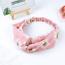 Scrunchies Woman Knotted Turban Hair Accessories for Girls Turban Elastic Hairband Head Wrap Striped  Hair Scrunchies W276 JadeMoghul Inc. 