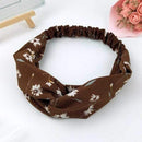 Scrunchies Woman Knotted Turban Hair Accessories for Girls Turban Elastic Hairband Head Wrap Striped  Hair Scrunchies W276 JadeMoghul Inc. 