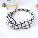 Scrunchies Woman Knotted Turban Hair Accessories for Girls Turban Elastic Hairband Head Wrap Striped  Hair Scrunchies W276 JadeMoghul Inc. 