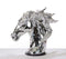 Sculptures Modern Sculpture - Modern Silver Horse Head Sculpture HomeRoots