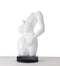 Sculptures Modern Sculpture - Modern White Feminine Sculpture HomeRoots