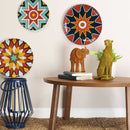 Sculptures Sculptures For Sale - 6.69" X 2.76" X 6.38" Orange Resin 4 Limestone Velvet Elephant Tabletop Sculpture HomeRoots