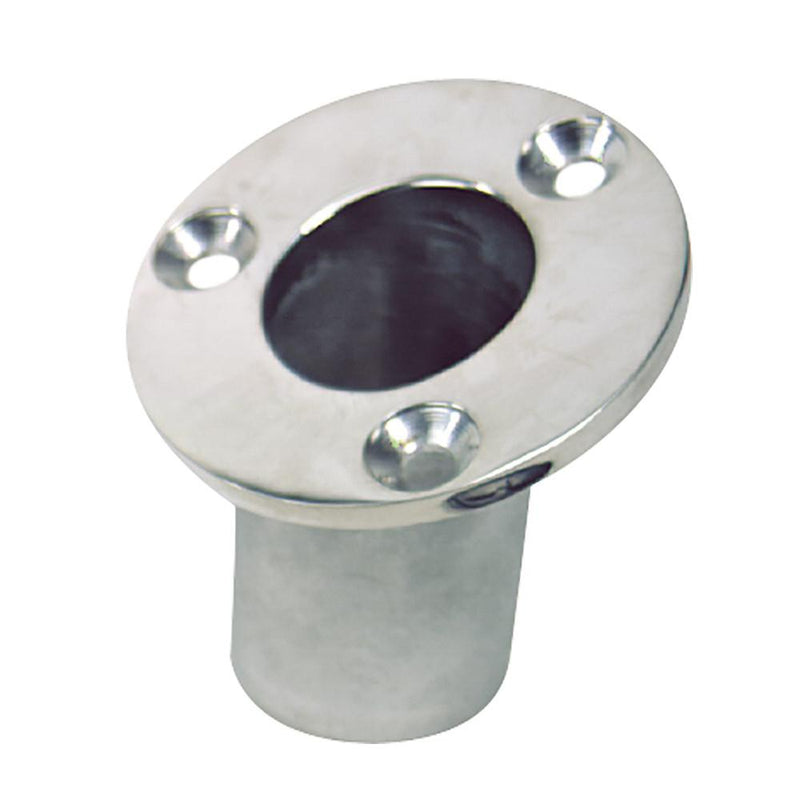 Sea-Dog Flush Mount Flagpole Socket - 25 - 1-1-4" ID - 316 Stainless Steel [491713-1]-Deck / Galley-JadeMoghul Inc.