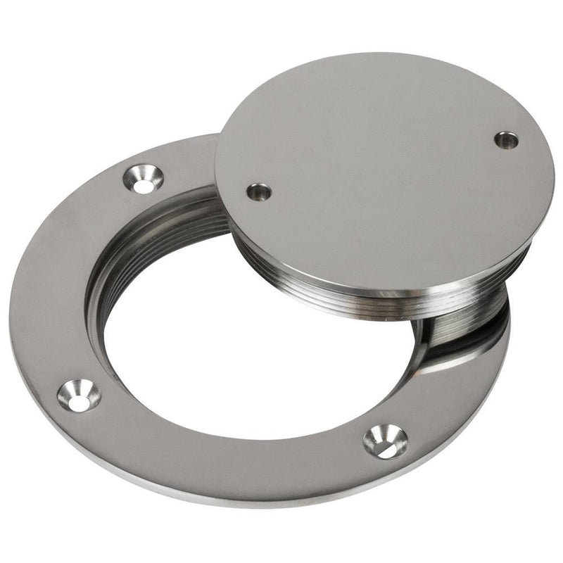 Sea-Dog Stainless Steel Deck Plate - 3" [335653-1]-Deck Plates-JadeMoghul Inc.