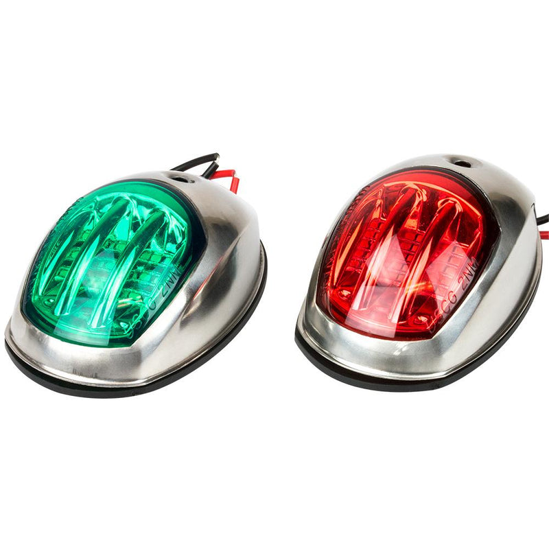 Sea-Dog Stainless Steel LED Navigation Lights - Port Starboard [400070-1]-Navigation Lights-JadeMoghul Inc.