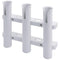 Sea-Dog Three Pole Rod Storage Rack - White [325038-1]-Rod Holders-JadeMoghul Inc.