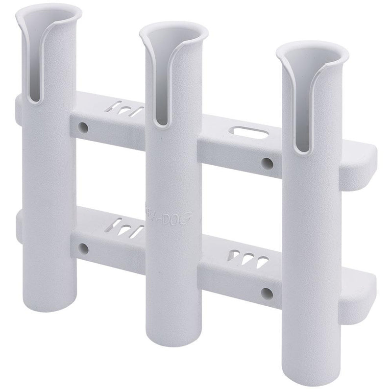 Sea-Dog Three Pole Rod Storage Rack - White [325038-1]-Rod Holders-JadeMoghul Inc.